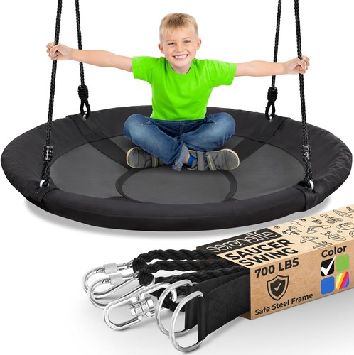 Serenelife saucer swing with - swing,